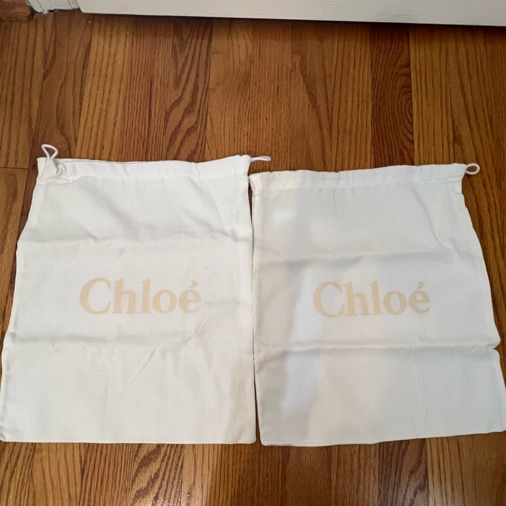 Chloe shoe dust bag- Pair of 2
